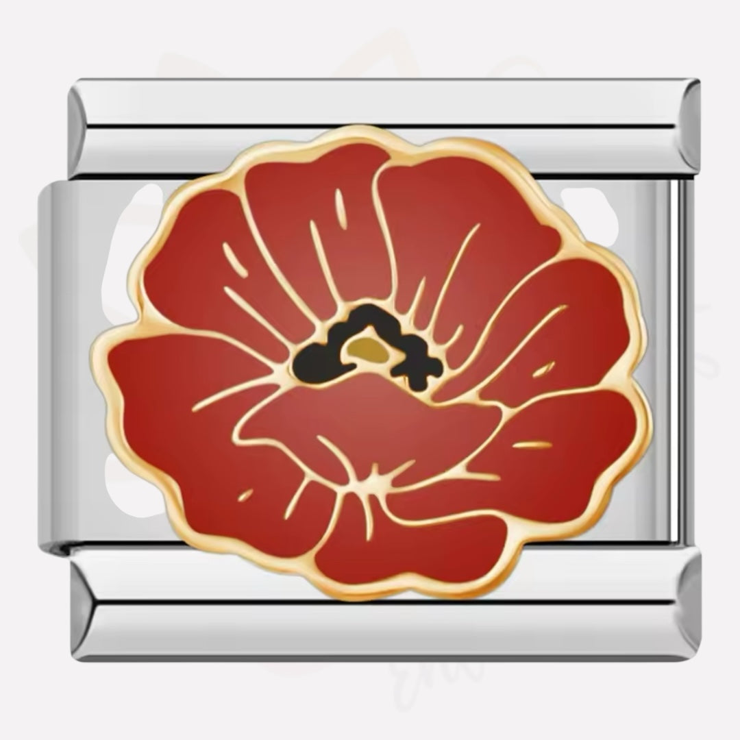 Link Italian Bracelets Charms -Silver Color-