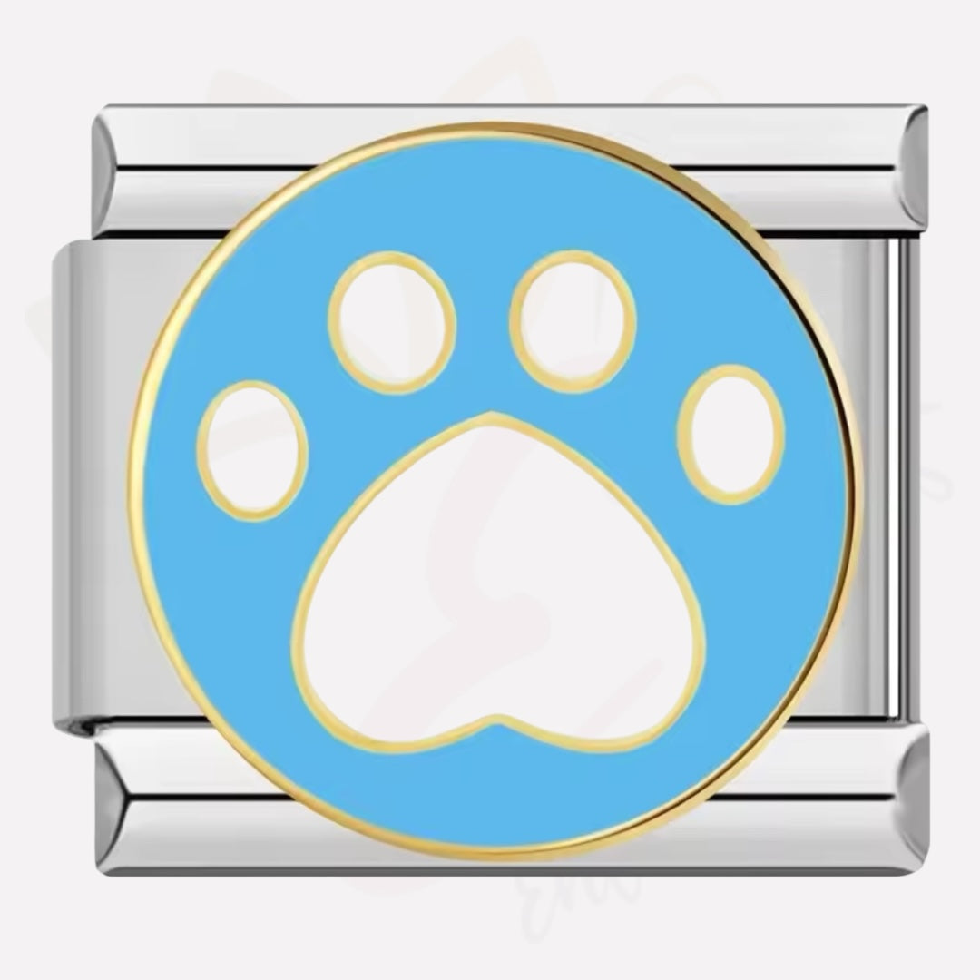 Link Italian Bracelets Charms -Silver Color-