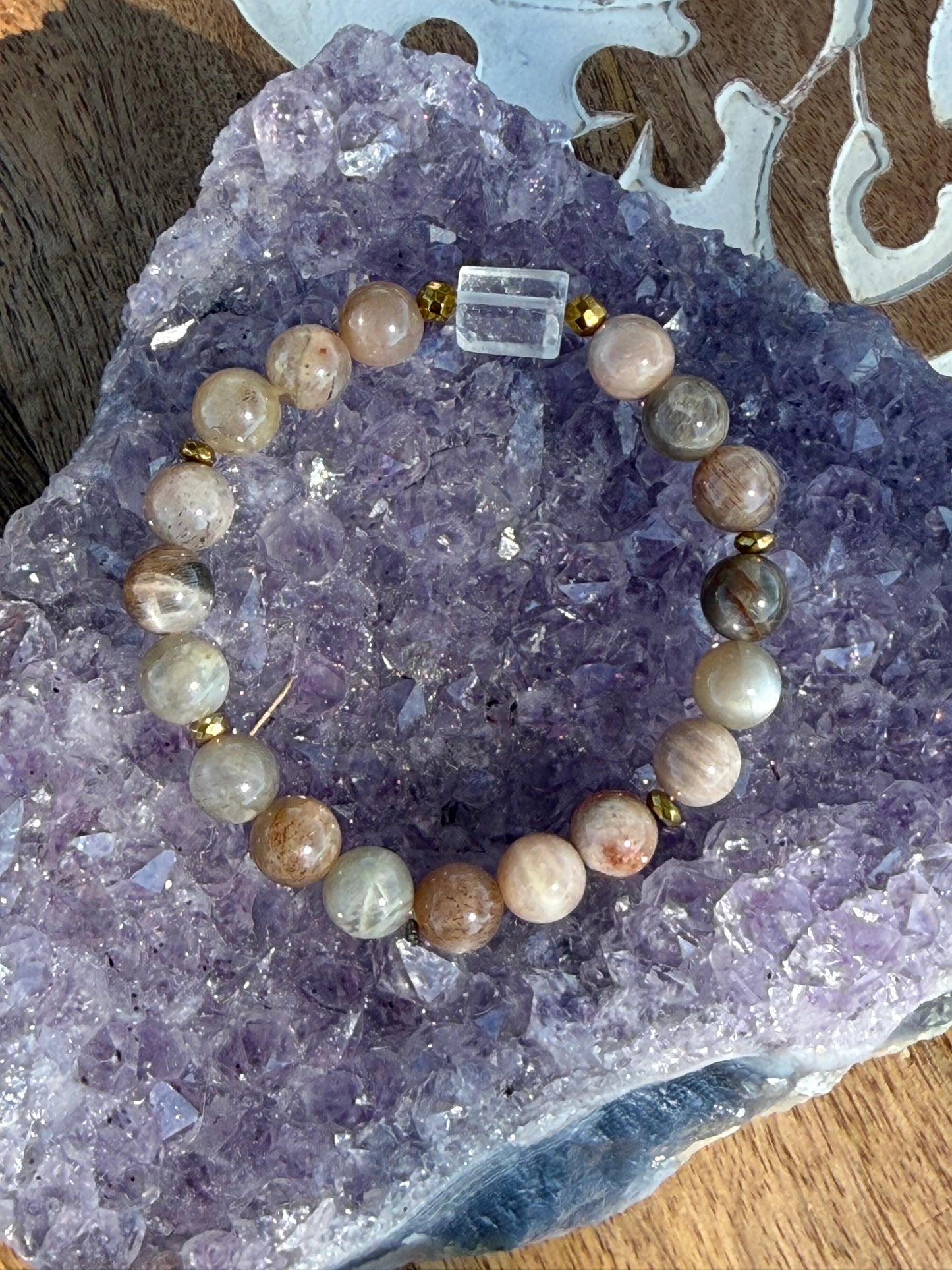 Pulseras de Piedra Naturales elásticas