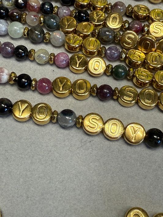 Pulsera Ajustable “ YO SOY “