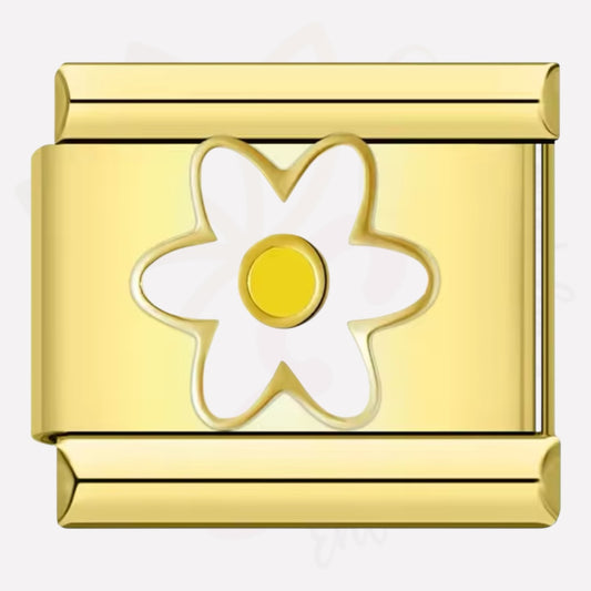 Link Italian Bracelets Charms -Gold Color-