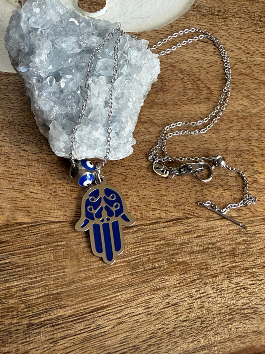 Hamsa Hand Necklace